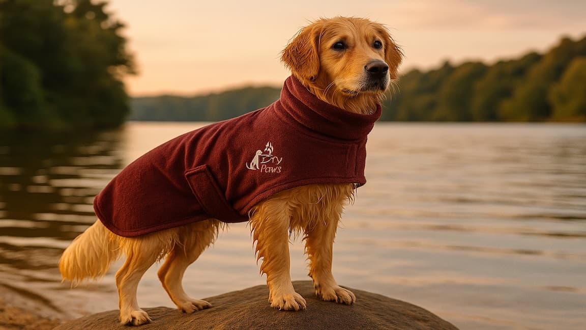 DryPaws Drying Coat and Mitts Bundle